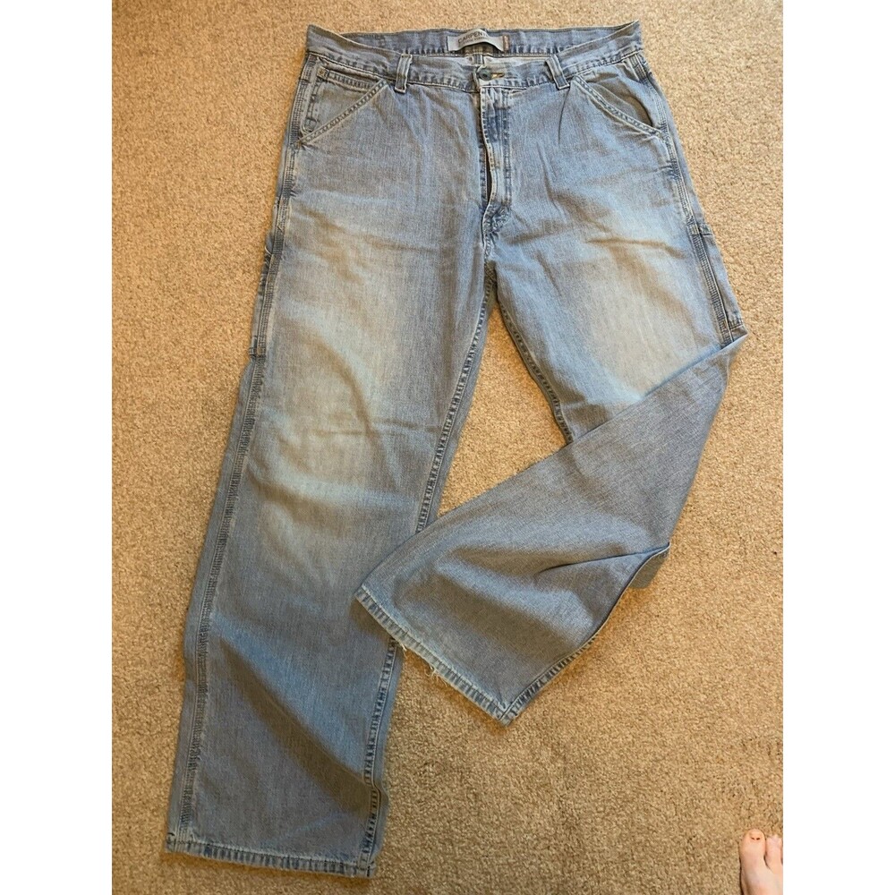 Levi’s Men’s Vintage Carpenter Loose Straight Jeans Size 36 X 32 Baggy Y2K